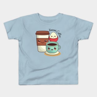 Kawaii Coffee Kids T-Shirt